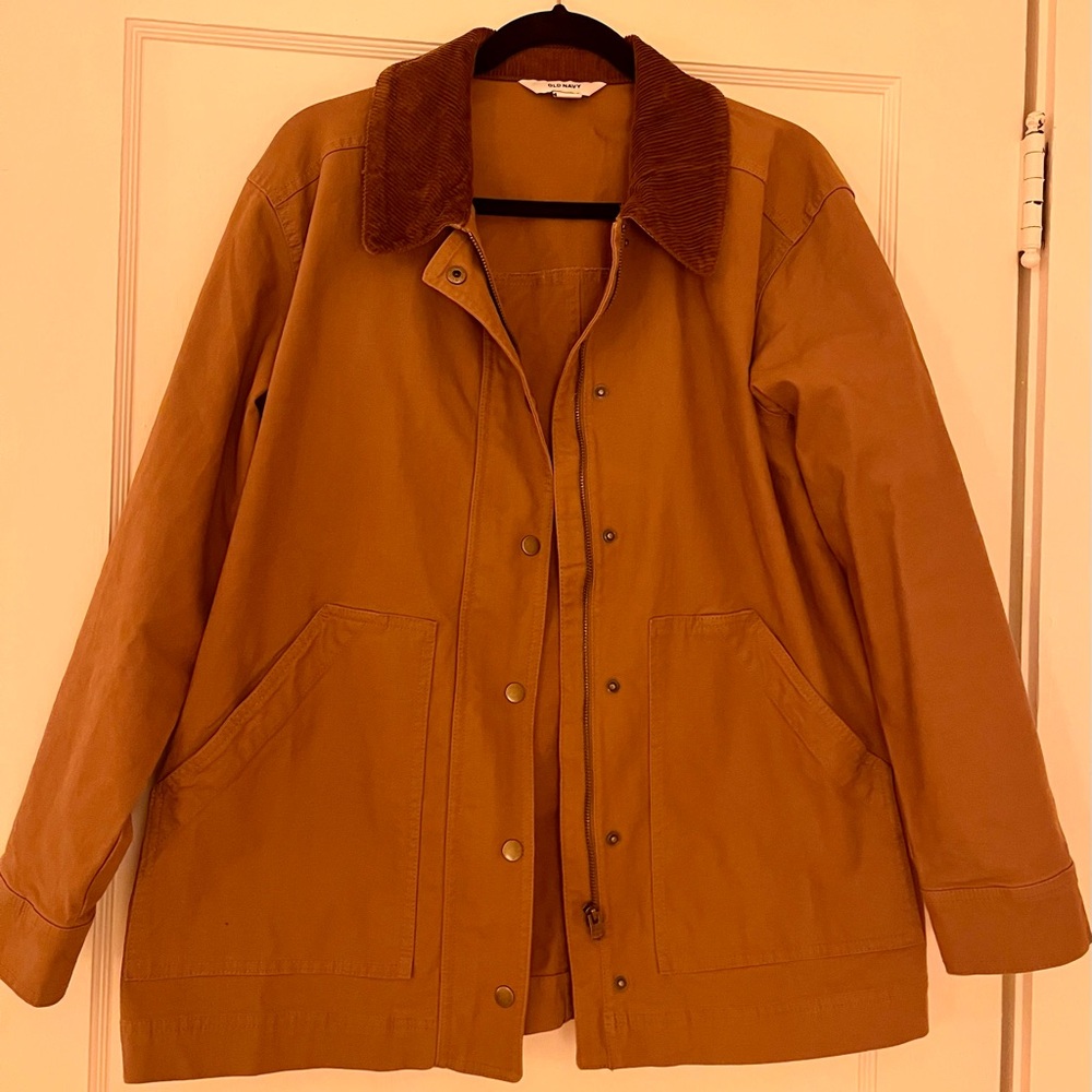 Old Navy Canvas Barn Jacket (Field Coat) — M
